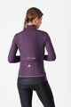 CASTELLI Cyklistická zateplená bunda - PERFETTO AIR W - fialová