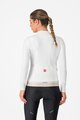 CASTELLI Cyklistický dres s dlouhým rukávem zimní - ESPRESSO THERMAL W - bílá