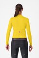 CASTELLI Cyklistický dres s dlouhým rukávem zimní - ESPRESSO THERMAL W - žlutá