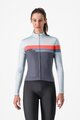 CASTELLI Cyklistický dres s dlouhým rukávem zimní - TORNARE - modrá