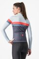CASTELLI Cyklistický dres s dlouhým rukávem zimní - TORNARE - modrá