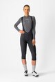 CASTELLI Cyklistické kalhoty 3/4 s laclem - ENTRATA W - černá