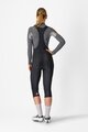 CASTELLI Cyklistické kalhoty 3/4 s laclem - ENTRATA W - černá