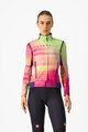 CASTELLI Cyklistická zateplená bunda - PERFETTO LTD ROS 2 JKT - vícebarevná/růžová
