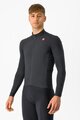 CASTELLI Cyklistický dres s dlouhým rukávem zimní - AERO RACE - černá