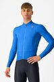 CASTELLI Cyklistický dres s dlouhým rukávem zimní - AERO RACE - modrá