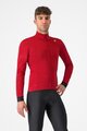 CASTELLI Cyklistická zateplená bunda - SALTO - červená