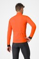 CASTELLI Cyklistická zateplená bunda - SALTO - oranžová