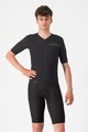 CASTELLI Cyklistické kalhoty krátké s laclem - PREMIO EVO - černá