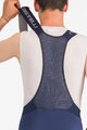 CASTELLI Cyklistické kalhoty krátké s laclem - PREMIO EVO - modrá