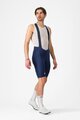 CASTELLI Cyklistické kalhoty krátké s laclem - AERO RACE S - modrá