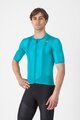 CASTELLI Cyklistický dres s krátkým rukávem - A/C - světle modrá