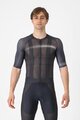 CASTELLI Cyklistický dres s krátkým rukávem - CLIMBER´S A/C - černá