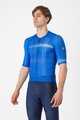 CASTELLI Cyklistický dres s krátkým rukávem - CLIMBER´S A/C - modrá