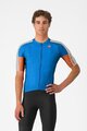 CASTELLI Cyklistický dres s krátkým rukávem - ENTRATA 6 - modrá