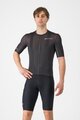 CASTELLI Cyklistické kalhoty krátké s laclem - UNLIMITED ENDURANCE - černá