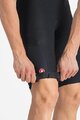 CASTELLI Cyklistické kalhoty krátké s laclem - UNLIMITED ENDURANCE - černá