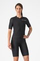 CASTELLI Cyklistické kalhoty krátké s laclem - PREMIO EVO W DT - černá