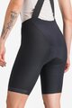 CASTELLI Cyklistické kalhoty krátké s laclem - PREMIO EVO W DT - černá