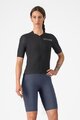 CASTELLI Cyklistické kalhoty krátké s laclem - PREMIO EVO W DT - modrá