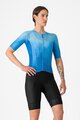 CASTELLI Cyklistické kalhoty krátké s laclem - A/C W - černá