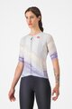 CASTELLI Cyklistický dres s krátkým rukávem - AERO PRO 8S - fialová