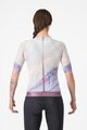 CASTELLI Cyklistický dres s krátkým rukávem - AERO PRO 8S - fialová