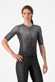 CASTELLI Cyklistický dres s krátkým rukávem - A/C W - černá