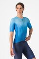 CASTELLI Cyklistický dres s krátkým rukávem - A/C W - modrá