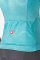 CASTELLI Cyklistický dres s krátkým rukávem - FANTASIA - modrá