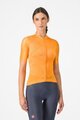 CASTELLI Cyklistický dres s krátkým rukávem - FANTASIA - oranžová