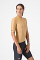 CASTELLI Cyklistický dres s krátkým rukávem - UNLIMITED W - hnědá