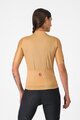 CASTELLI Cyklistický dres s krátkým rukávem - UNLIMITED W - hnědá