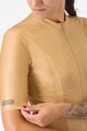 CASTELLI Cyklistický dres s krátkým rukávem - UNLIMITED W - hnědá