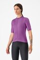 CASTELLI Cyklistický dres s krátkým rukávem - UNLIMITED W - fialová