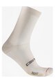CASTELLI Cyklistické ponožky klasické - ESPRESSO 2 W 12 - stříbrná