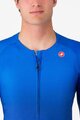 CASTELLI Cyklistický dres s dlouhým rukávem letní - UPF LONG - modrá