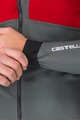 CASTELLI Cyklistická větruodolná bunda - FLY UNLTD - červená/šedá