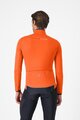 CASTELLI Cyklistická zateplená bunda - ALPHA 150 - oranžová