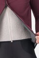 CASTELLI Cyklistická zateplená bunda - ALPHA 150 - bordó