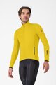CASTELLI Cyklistická zateplená bunda - ALPHA 150 - žlutá
