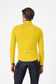 CASTELLI Cyklistická zateplená bunda - ALPHA 150 - žlutá
