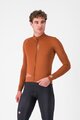 CASTELLI Cyklistická větruodolná bunda - DO.DI.CI. - hnědá