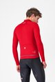 CASTELLI Cyklistická větruodolná bunda - DO.DI.CI. - červená