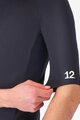 CASTELLI Cyklistická větruodolná bunda - DO.DI.CI. SHORT SLEEVE - černá