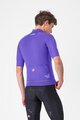 CASTELLI Cyklistická větruodolná bunda - DO.DI.CI. SHORT SLEEVE - fialová