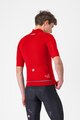 CASTELLI Cyklistická větruodolná bunda - DO.DI.CI. SHORT SLEEVE - červená