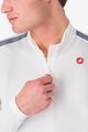 CASTELLI Cyklistický dres s dlouhým rukávem zimní - PURO 4 - bílá