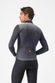 CASTELLI Cyklistický dres s dlouhým rukávem zimní - APICE - šedá