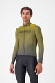 CASTELLI Cyklistický dres s dlouhým rukávem zimní - APICE - zelená